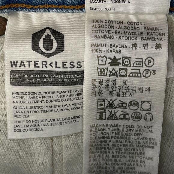 New Levi's 501 Skinny Ripped Big E High Rise Jeans Women's Size 32 x 28 - Picture 9 of 12